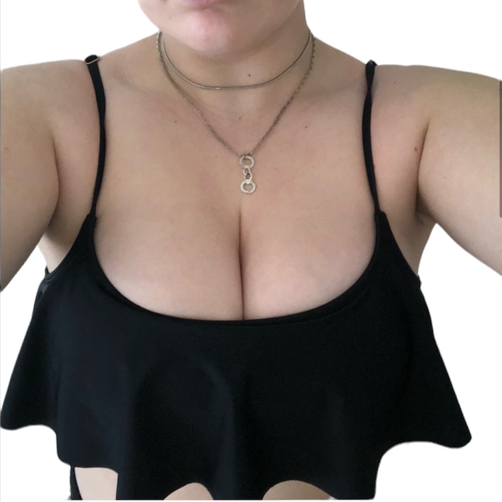 Roxy Black Bikini Top